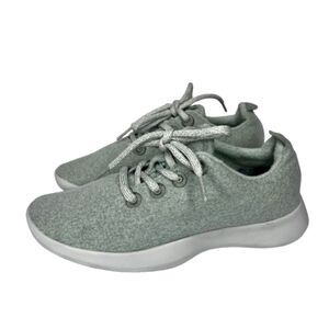 Allbirds Women's Merino Wool Runners Light Green Sneakers Size 6